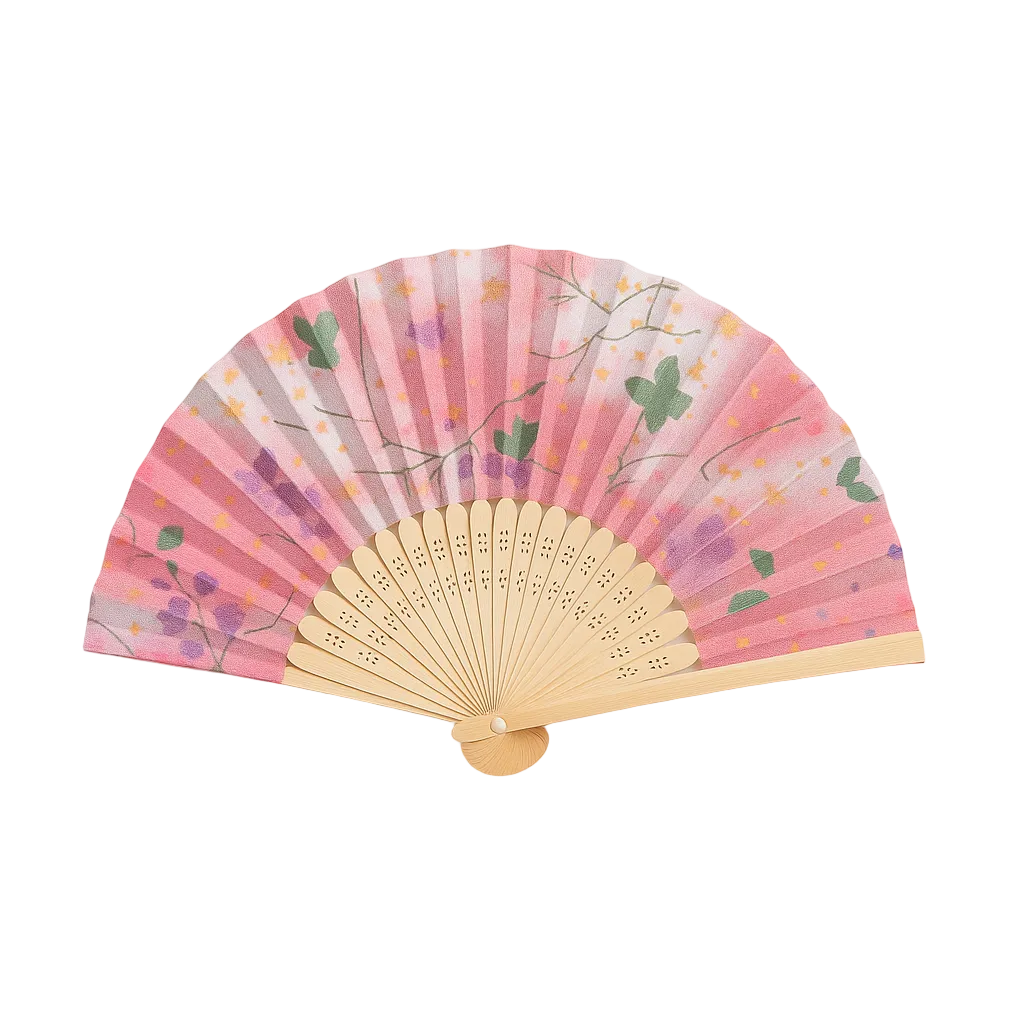 Handcrafted Kashmiri traditional wooden hand fan