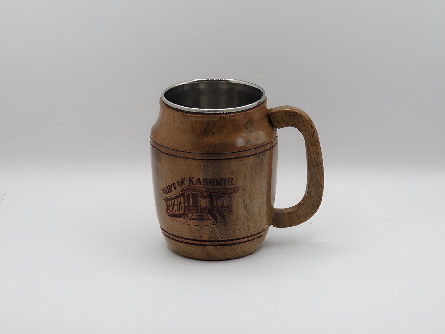 Houseboat Engraved Steel Mug