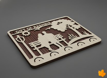 Couple Design Kashmir Key Hanger