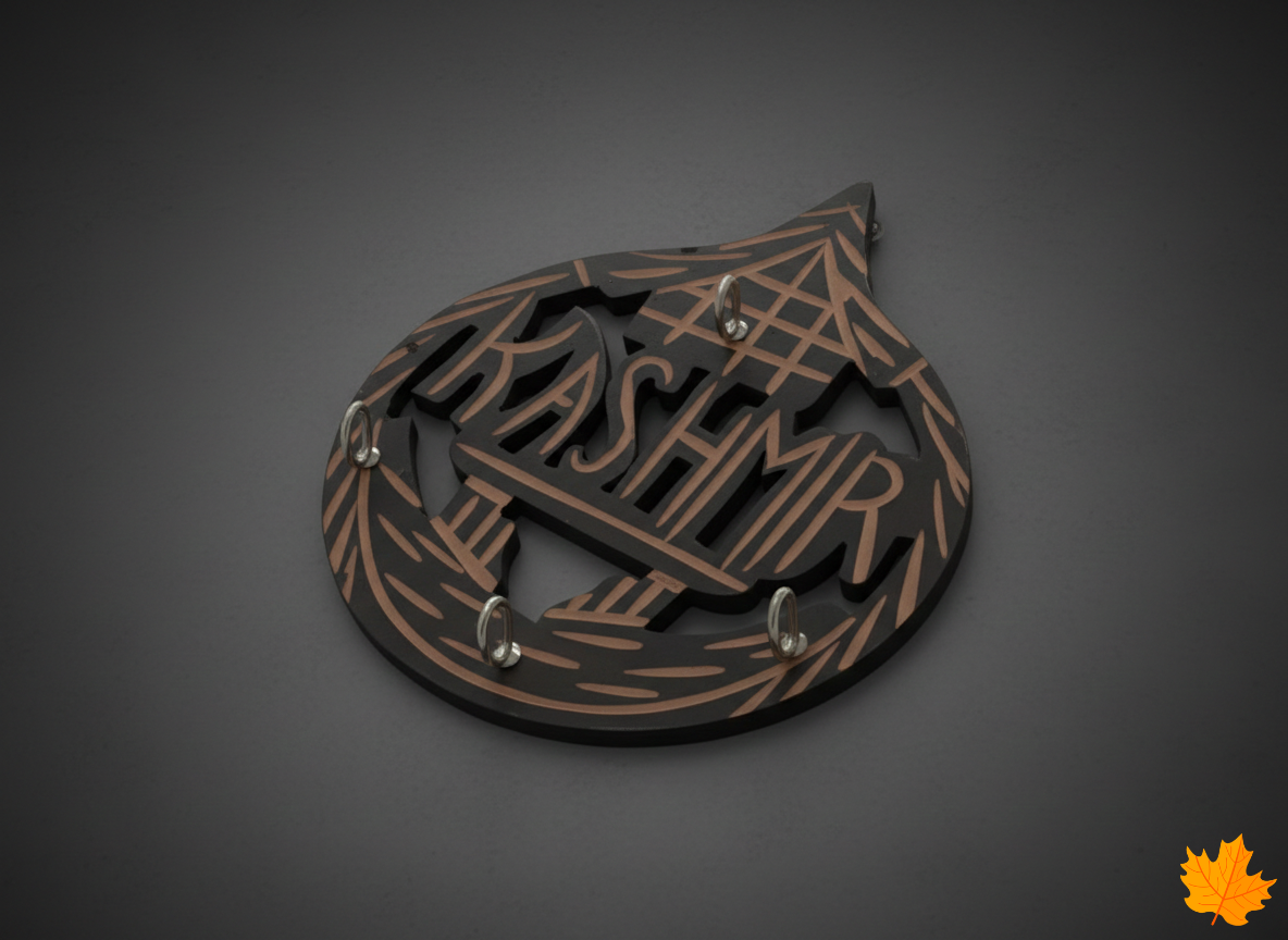 Drop Shape Kashmir Key Hanger