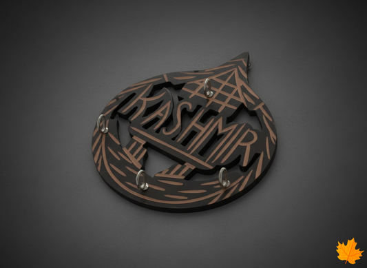 Drop Shape Kashmir Key Hanger