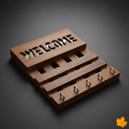 Welcome Message Key Holder