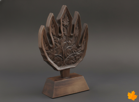 Chinar Leaf Decorative Sculpture