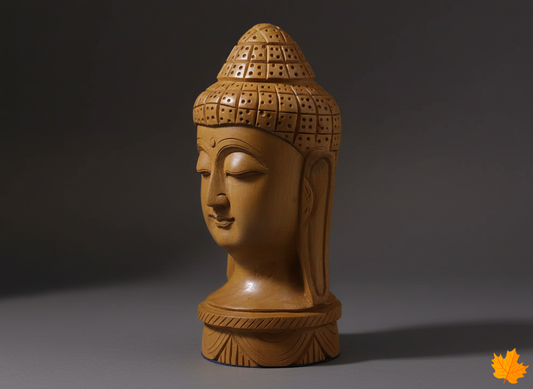 Buddha Head Decorative Sculpture