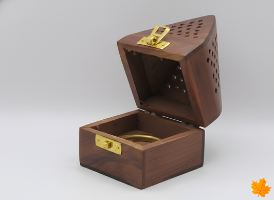 Pyramid Incense Burner Storage Box