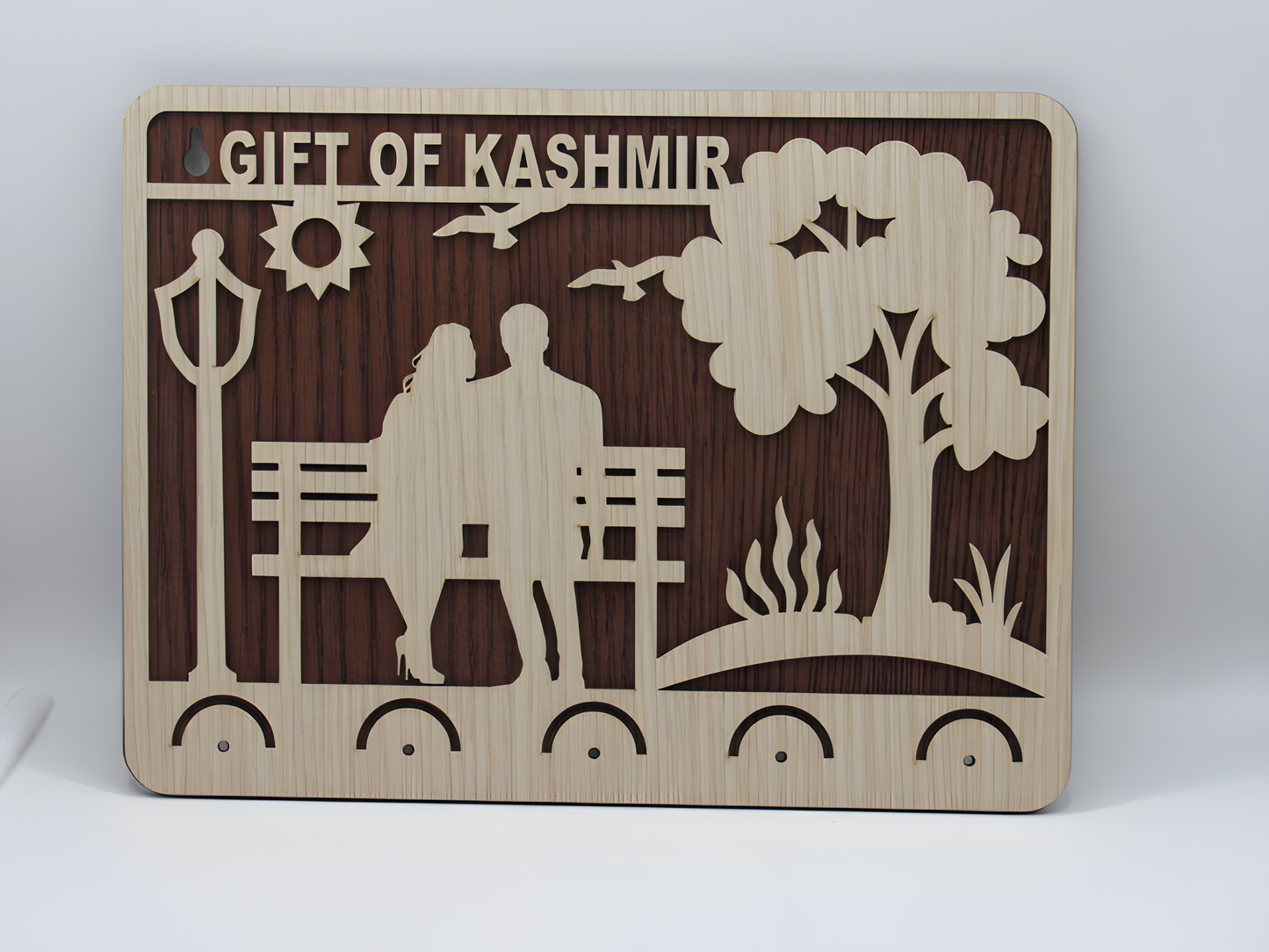 Couple Design Kashmir Key Hanger