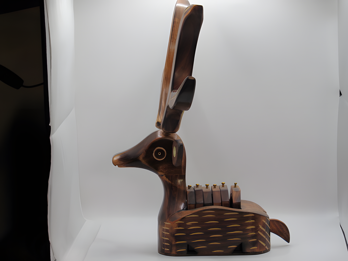 Deer Desk Organizer With Drawers