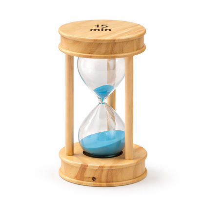15 Minute Wooden Hourglass