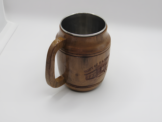 Houseboat Engraved Steel Mug